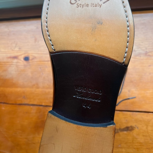 Girotti Italian men’s shoes like new size 44 - Picture 9 of 11